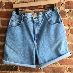 St. John’s Bay high waisted mom jean shorts